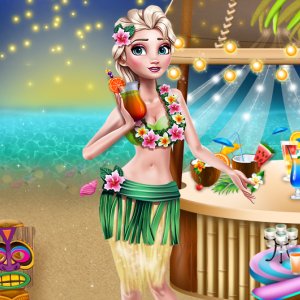 Princess Hawaiian Themed Party